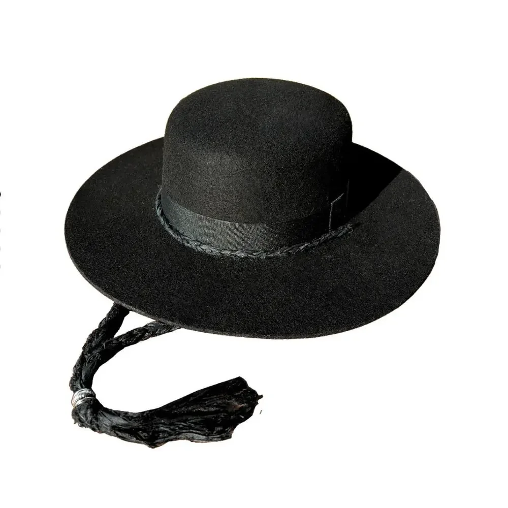 De La Fuente wool black